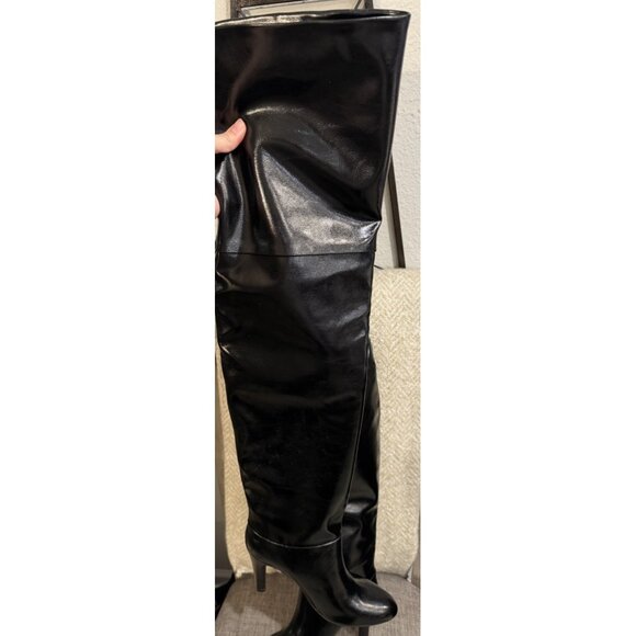 Jeffrey Campbell Size 8 Black Overlook Women’s Over the Knee Heel Boots - Picture 8 of 15